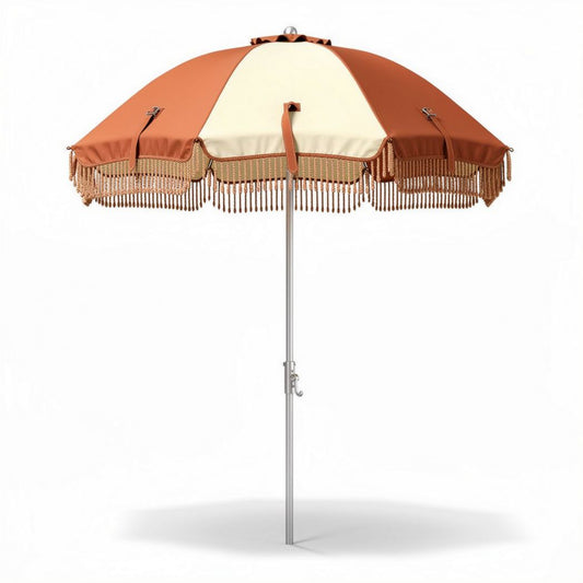 Umbrella da giardino con struttura in alluminio per esterni – 200 x 200 x 250 cm